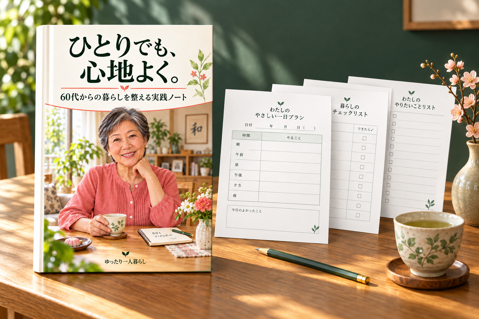ガイドと書き込みシートのセットイメージ