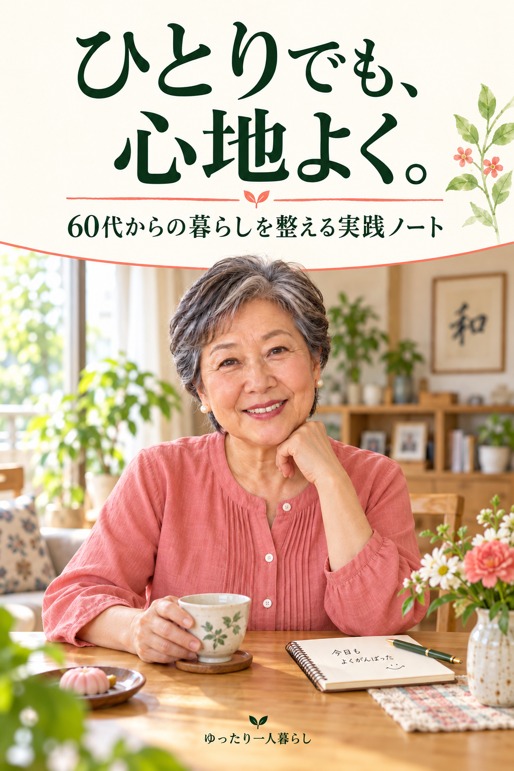 ひとりでも、心地よく。電子書籍の表紙